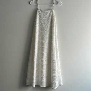 Blight white Beach style dress.